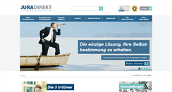 Desktop Screenshot of juradirekt.com
